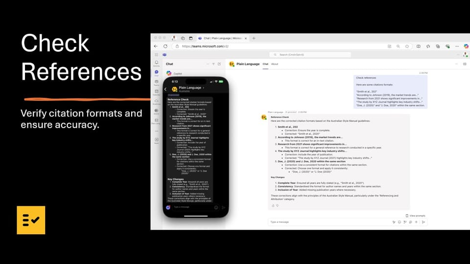 Ensure Citation Accuracy with the Plain Language App